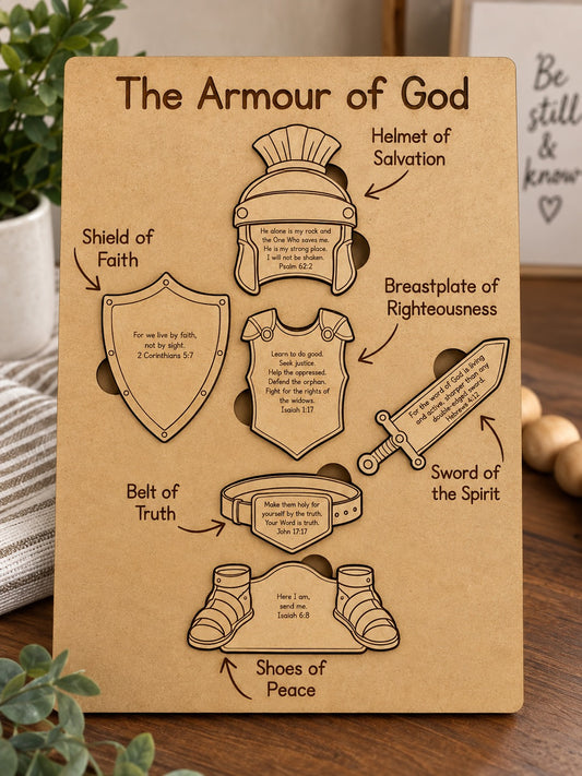 Armour of God | Faith & Family Learning Board