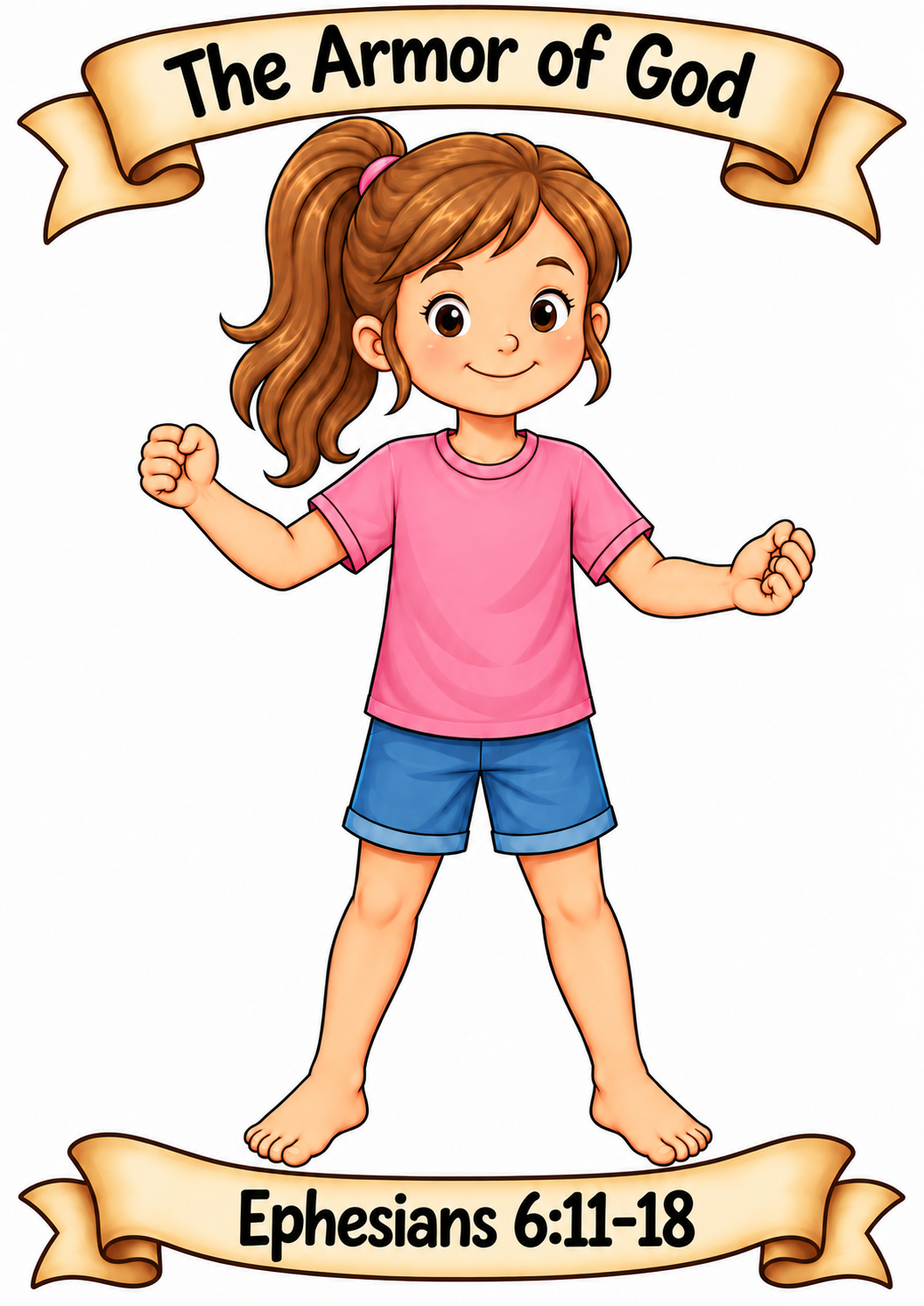 The Armor of God Interactive Bible Learning Activity for Kids